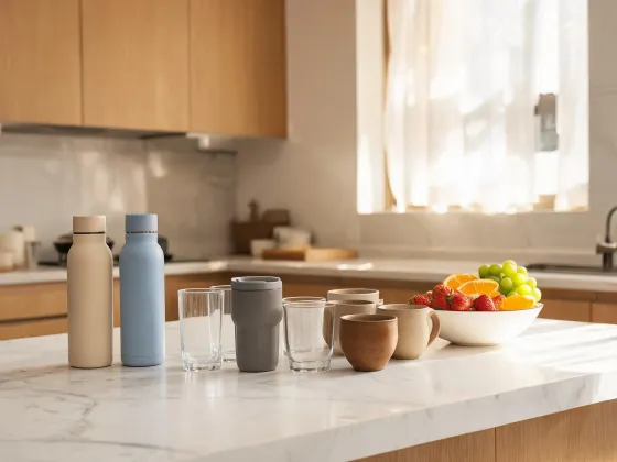 Home kitchen hydration station